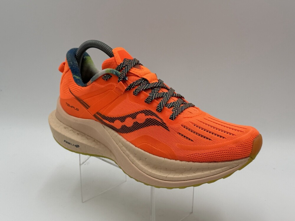Saucony Tempus Women's Size 8 Campfire Orange Cushioned Running Shoes S10720-45